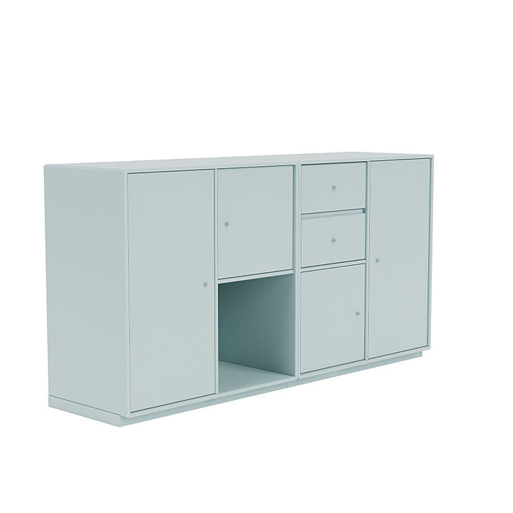 Montana paar dressoir met 3 cm plint, vuursteen