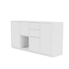 Montana paar dressoir met 3 cm plint, nieuw wit