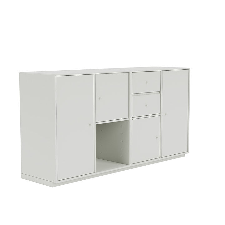 Montana -paar dressoir met 3 cm plint, Nordic White