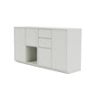 Montana -paar dressoir met 3 cm plint, Nordic White