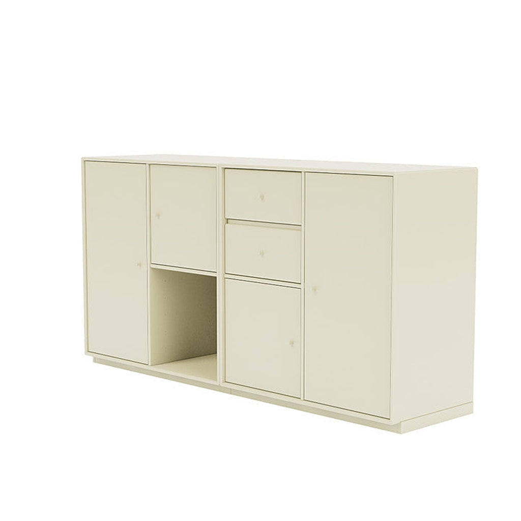 Montana Paar Sideboard mit 3 cm Sockel, Vanilleweiß