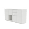 Montana -paar dressoir met 3 cm plint, wit