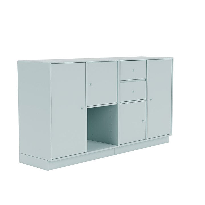 Montana -paar dressoir met 7 cm plint, vuursteen