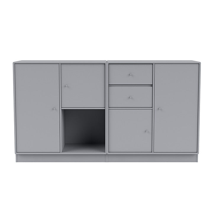 Montana paar dressoir met 7 cm plint, grafisch