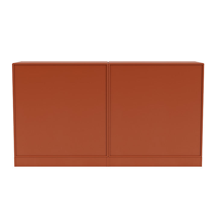 Montana paar dressoir met 7 cm plint, Hokkaido Brown