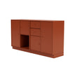 Montana paar dressoir met 7 cm plint, Hokkaido Brown