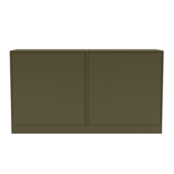 Montana paar dressoir met 7 cm plint, oregano green