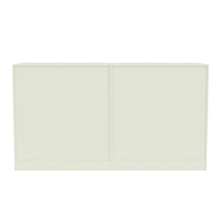 Montana -paar dressoir met 7 cm plint, Pomelo Green