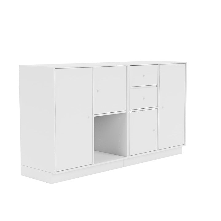 Montana -Paar Sideboard mit 7 cm Sockel, Schneewittchen