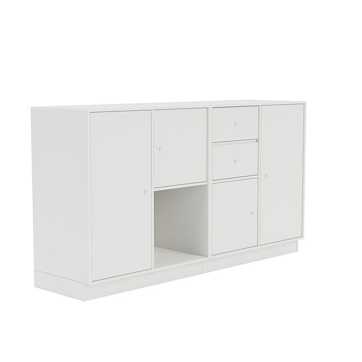 Montana -paar dressoir met 7 cm plint, wit