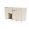 Montana paar dressoir met ophangrail, haver