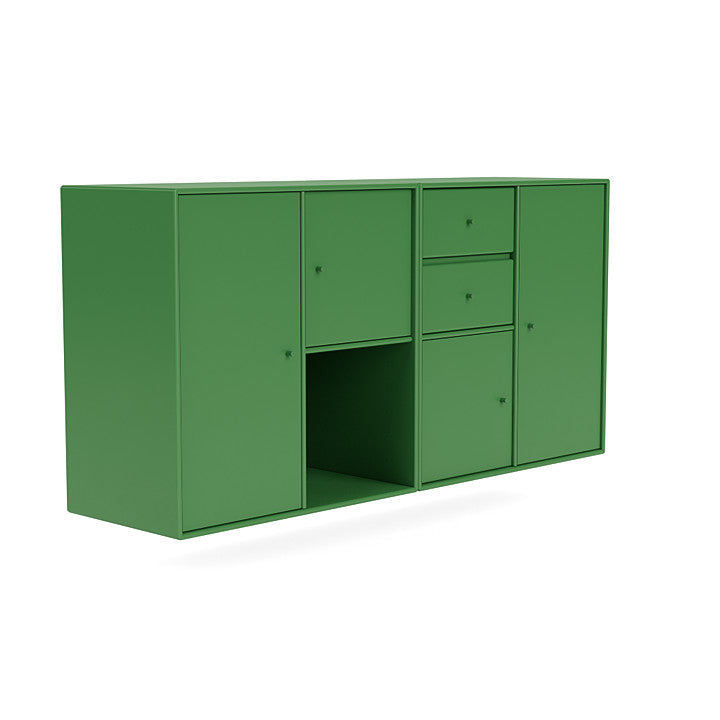 Montana paar dressoir met ophangrail, Petersley Green