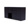 Montana paar dressoir met ophangrail, schaduw