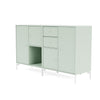 Montana Paar Sideboard mit Beinen, Nebel/Schneewittchen