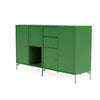 Montana -paar dressoir met benen, Parsley/Matt Chrome