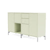 Montana paar dressoir met benen, Pomelo/Matt Chrome