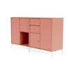 Montana Paar Sideboard mit Beinen, Rhabarber/Schneewittchen