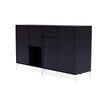 Montana Paar Sideboard mit Beinen, Schatten/Schneewittchen