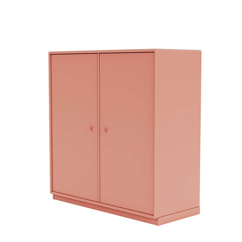 Montana Cover Cabinet met 3 cm plint, rabarber rood