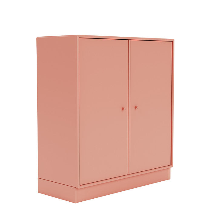 Montana Cover Cabinet met 7 cm plint, rabarber rood