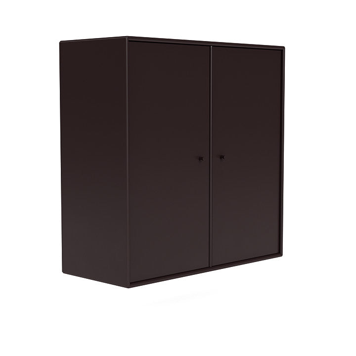 Montana Cover Cabinet met ophangrail, Balsamic Brown