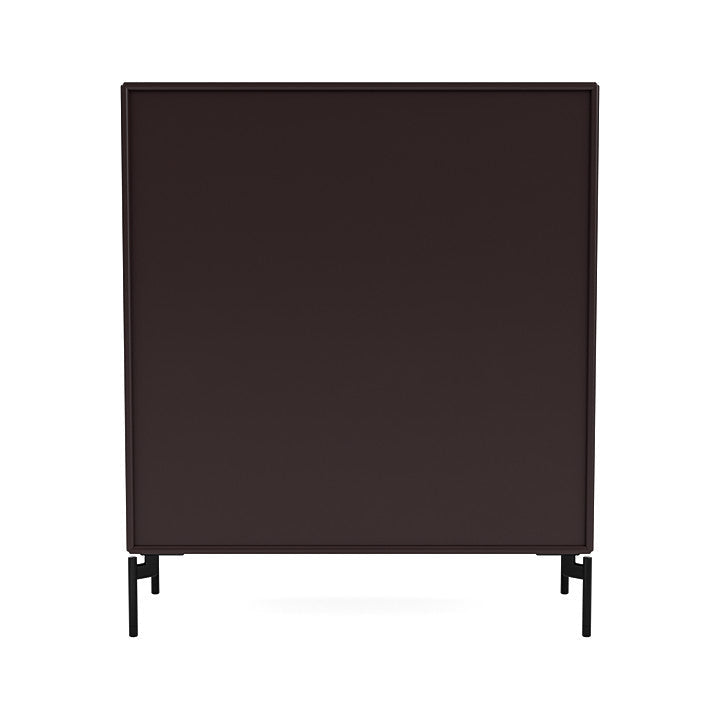 Montana Cover Cabinet met benen, balsamico/zwart