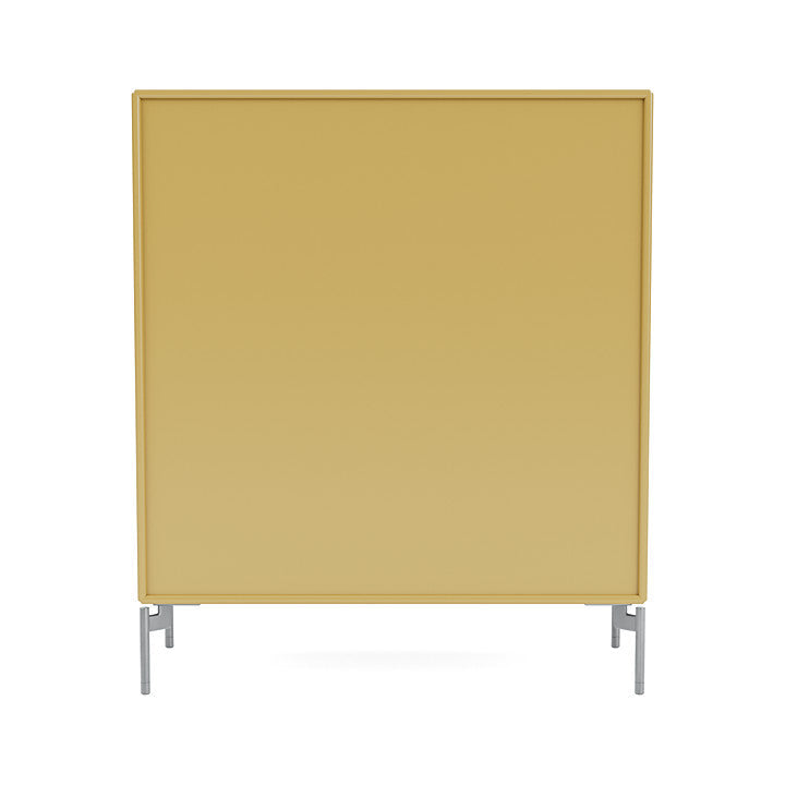 Montana Cover Cabinet With Legs, Cumin/Matt Chrome