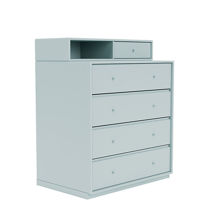 Montana Keep Chest Of Drawers With 3 Cm Plinth, Flint