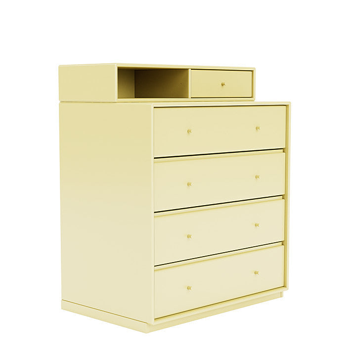 Montana Keep Chest Of Drawers With 3 Cm Plinth, Chamomile Yellow