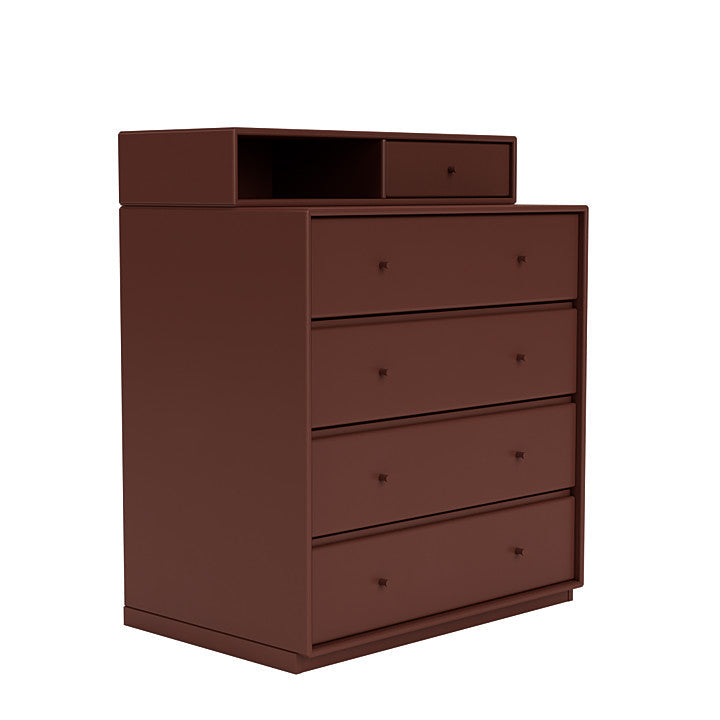 Montana Keep Chest Of Drawers With 3 Cm Plinth, Masala