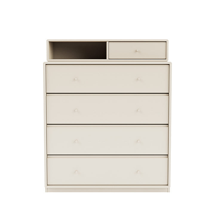 Montana Keep Chest Of Drawers With 3 Cm Plinth, Oat