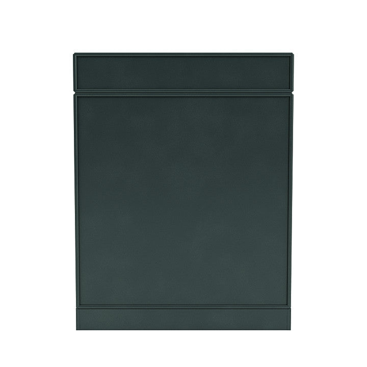 Montana Keep Chest Of Drawers With 7 Cm Plinth, Black Jade