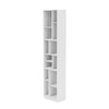 Montana Loom High -Bücherregal mit 7 cm Sockel, neues Weiß