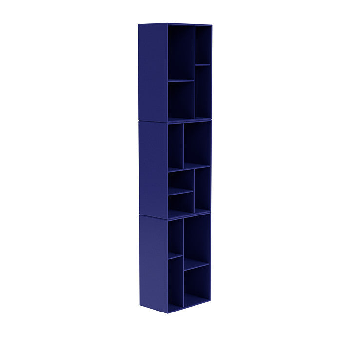 Montana Loom High Bookcase With Suspension Rail, Monarch Blue