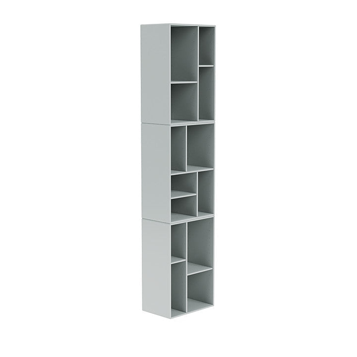 Montana Loom High Bookcase With Suspension Rail, Oyster Grey