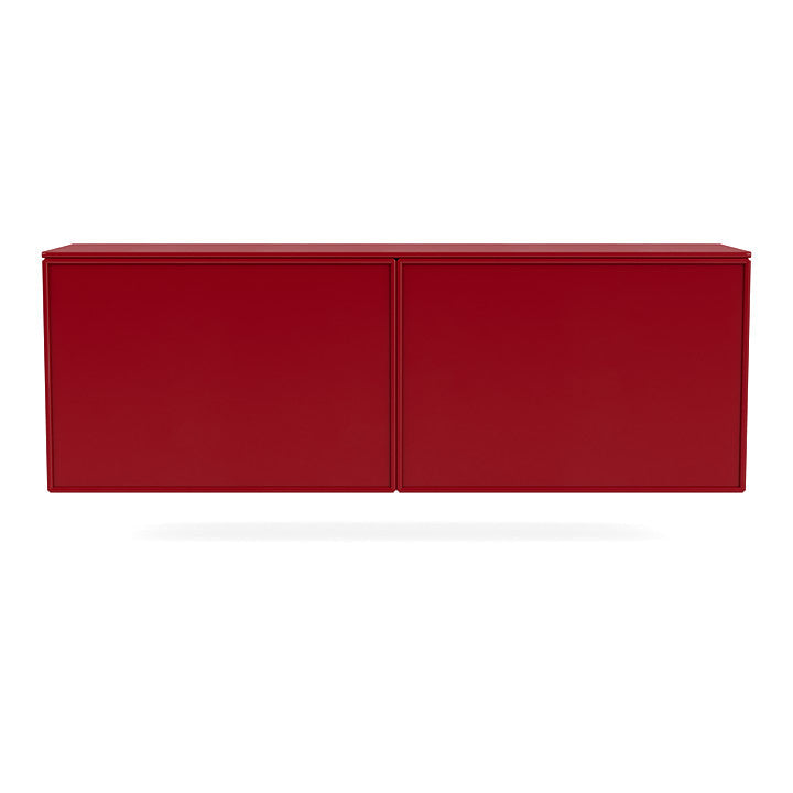 Montana Save Lowboard With Suspension Rail, Beetroot Red