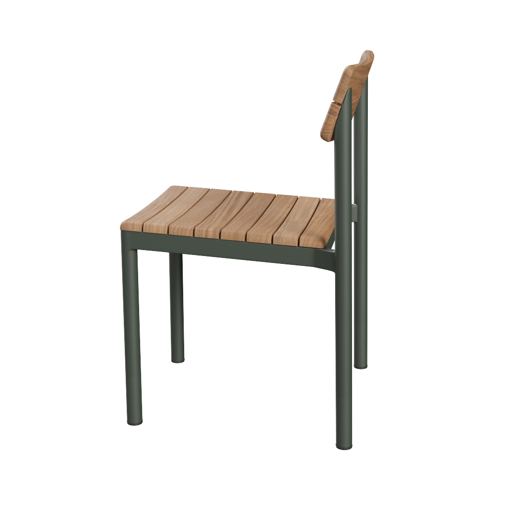 Fritz Hansen Pelagus Outdoor Chair, Hunter Green