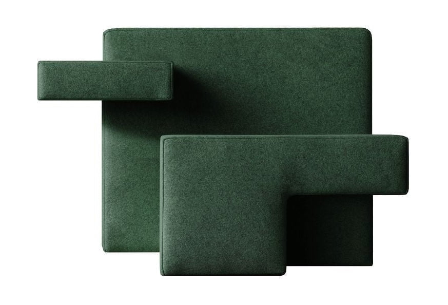 Qeeboo Primitive Armchairs By Studio Nucleo, Dark Green