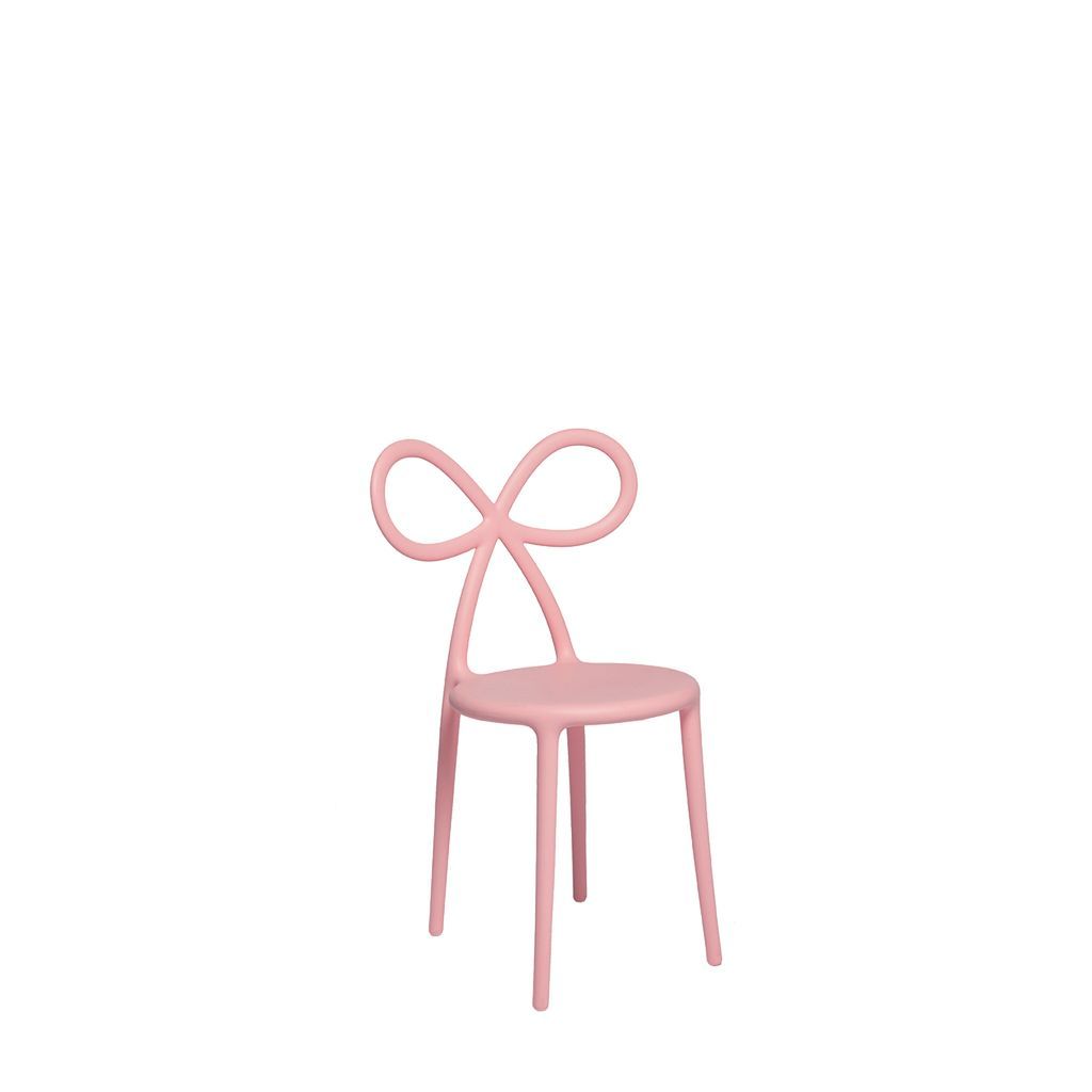 Qeeboo Ribbon Chair Baby By Nika Zupanc, Pink