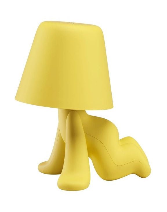 Qeeboo Sweet Brothers Table Lamp Ron, Yellow