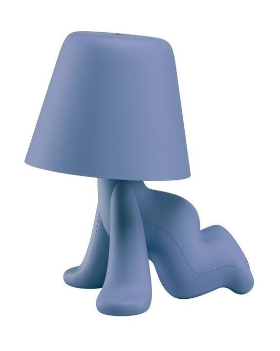 Qeeboo Sweet Brothers Table Lamp Ron, Light Blue