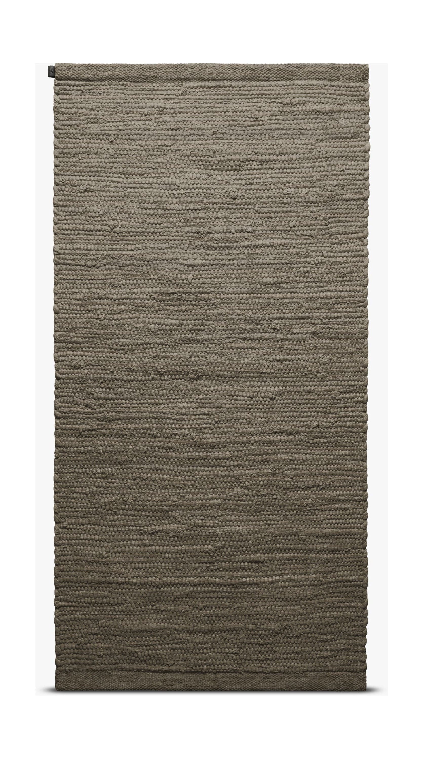 Rug Solid Katoenen tapijt 75 x 300 cm, kasjmier