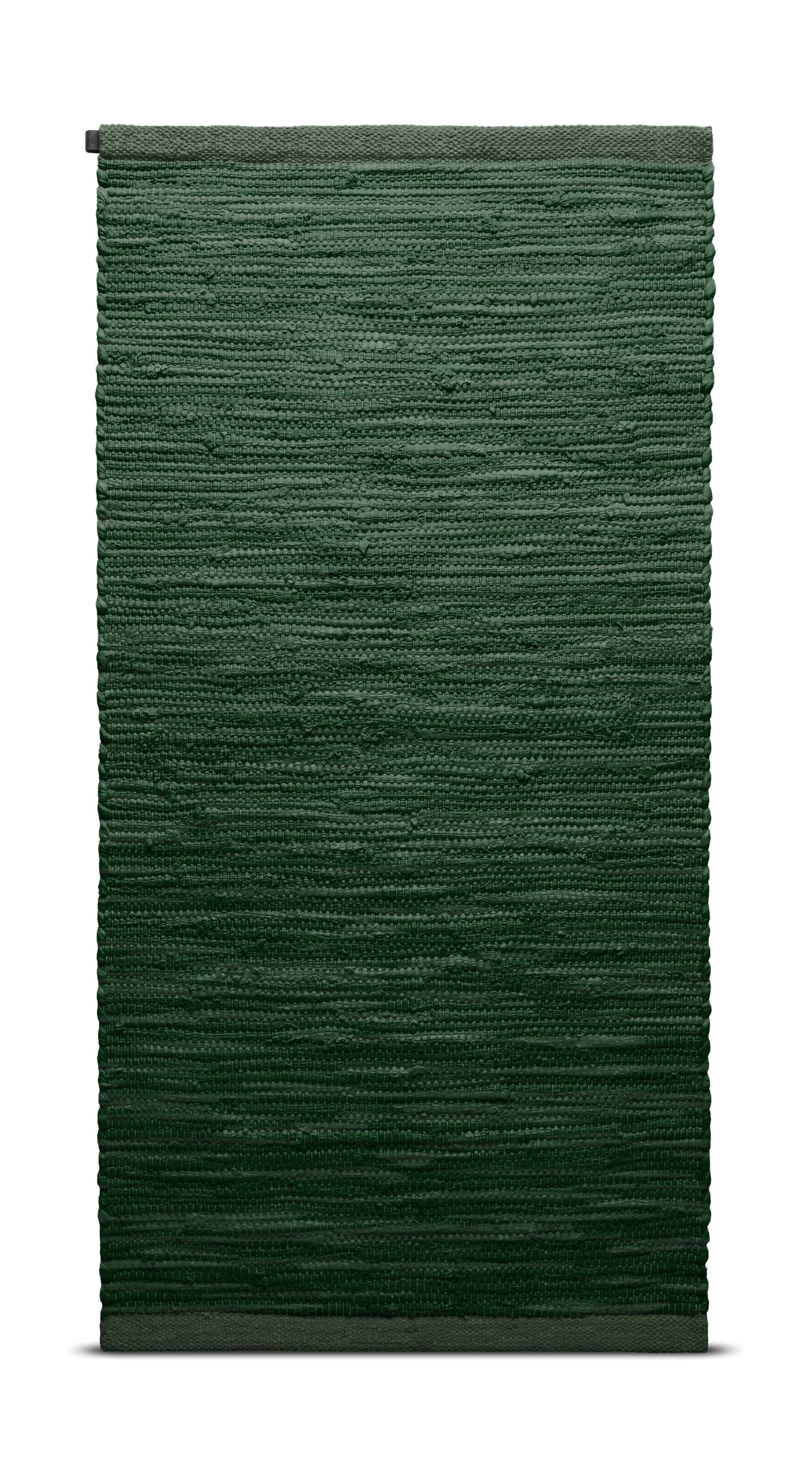 Rug Solid Baumwollteppich 75 x 300 cm, Moos
