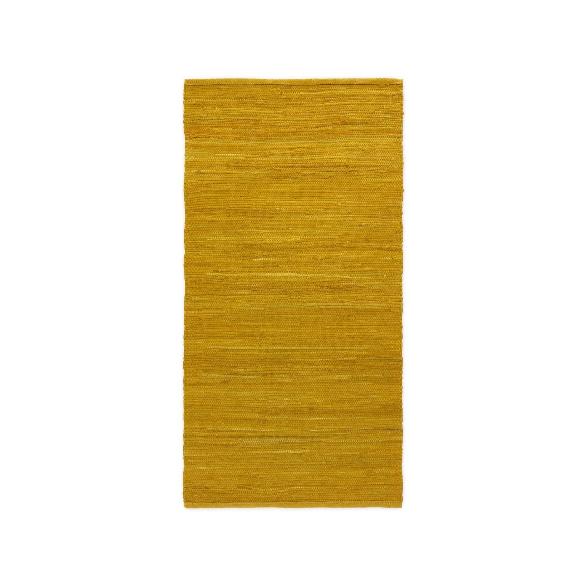 Rug Solid Katoenen tapijt gepolijst Amber, 75 x 300 cm