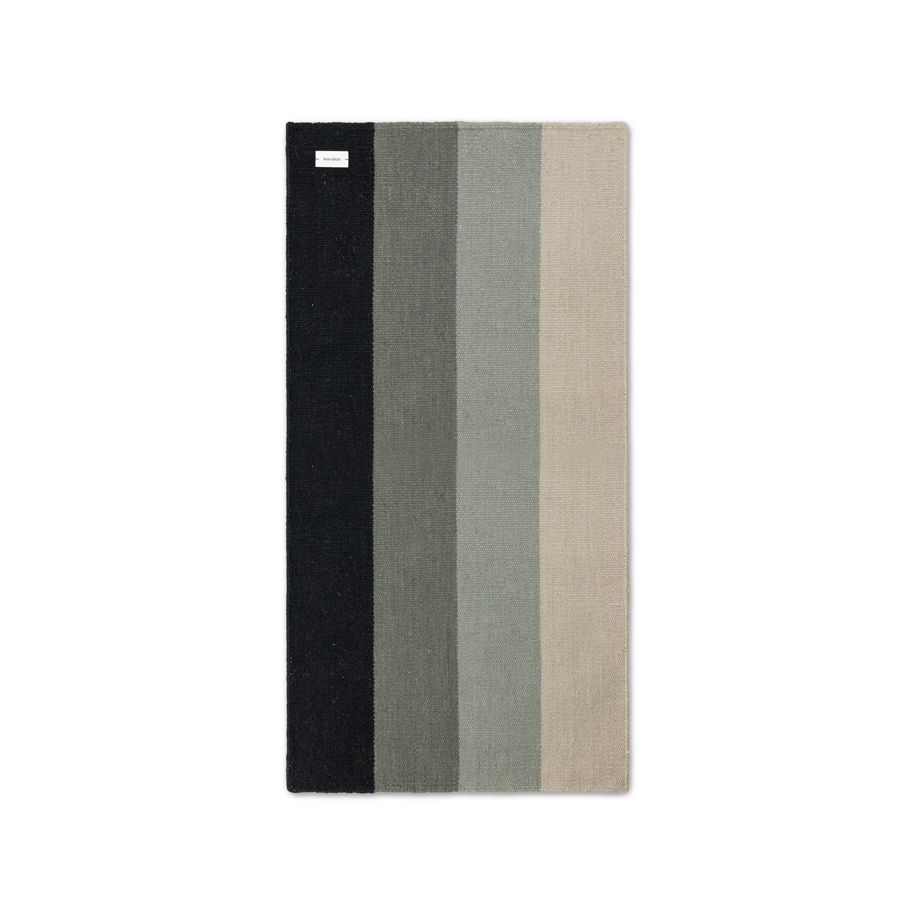 Rogge vaste huisdier tapijtgradiënt graniet, 75 x 200 cm