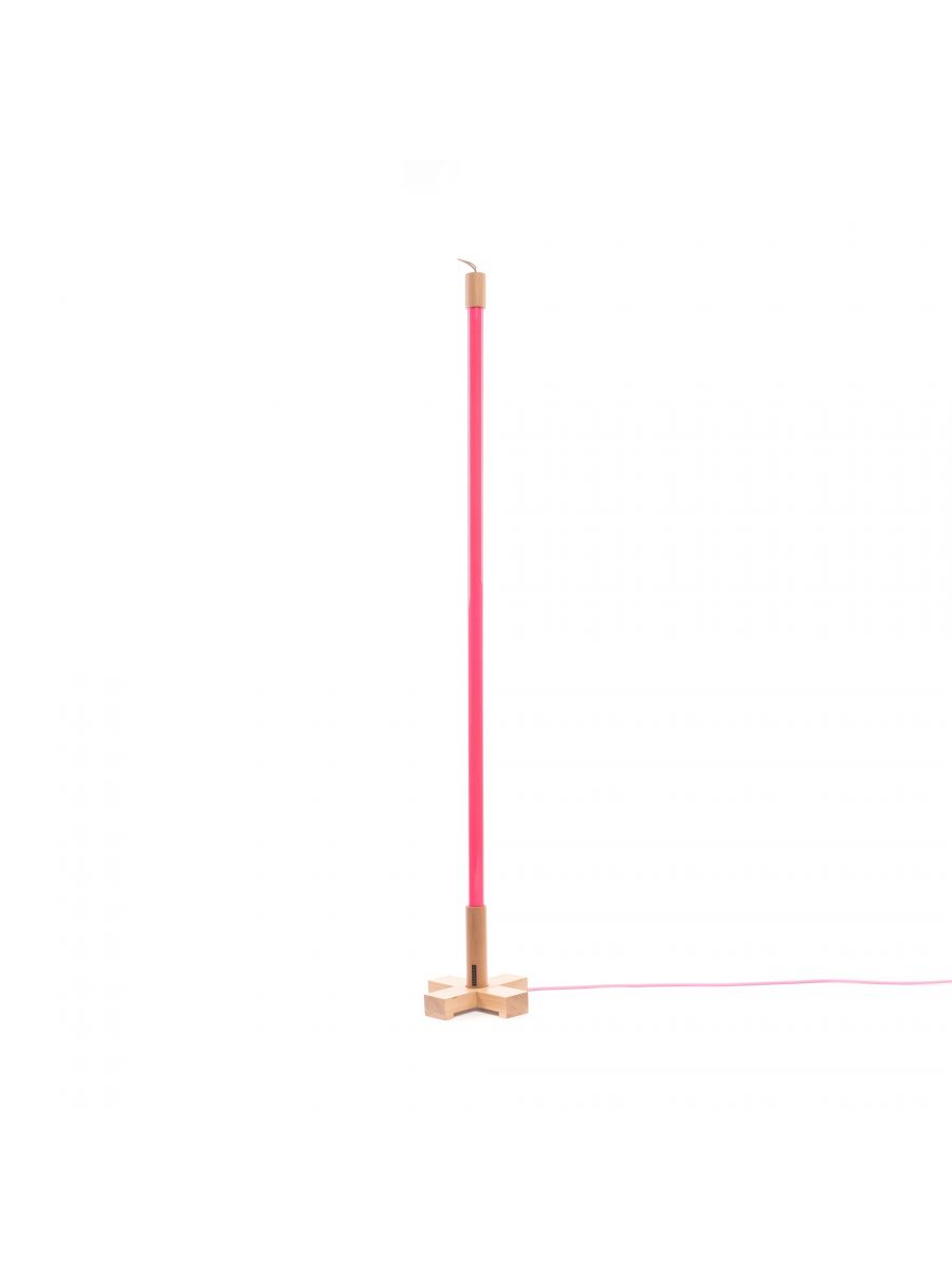 Seletti Linea LED -lamp, roze