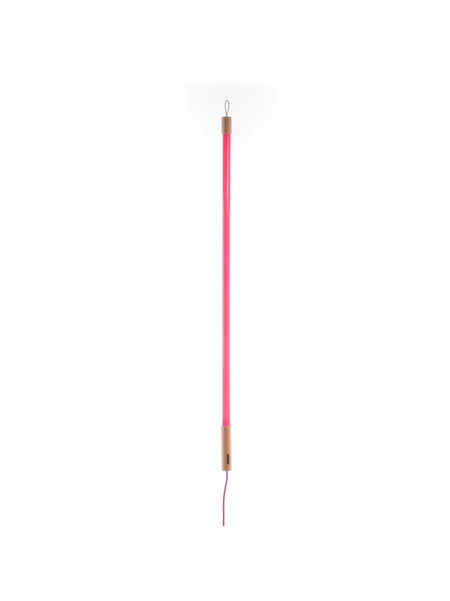 Seletti Linea LED -lamp, roze