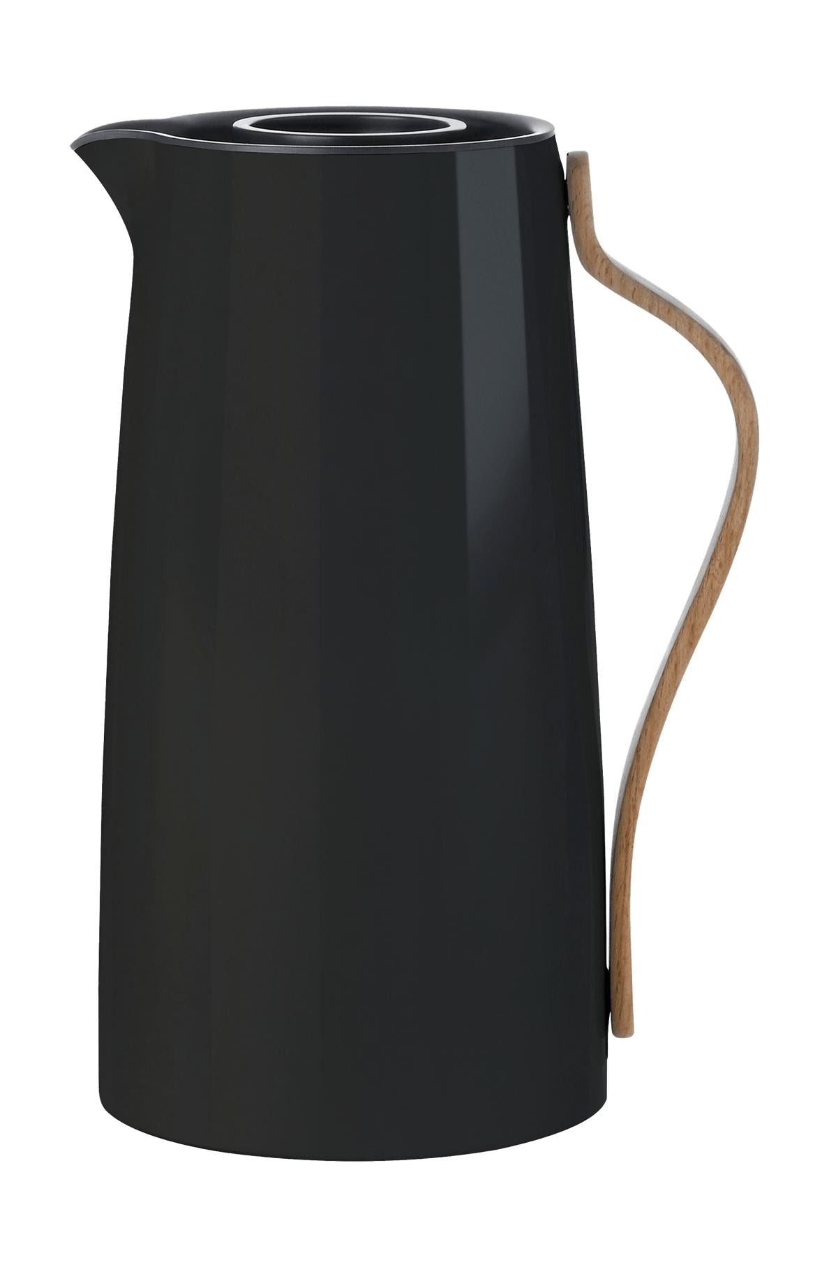 Stelton Emma Isolierkanne Kaffee 1,2 L, Schwarz