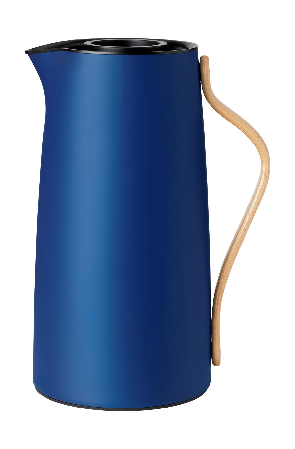 Stelton Emma Isolierkanne Kaffee 1,2 L, Dunkeblau