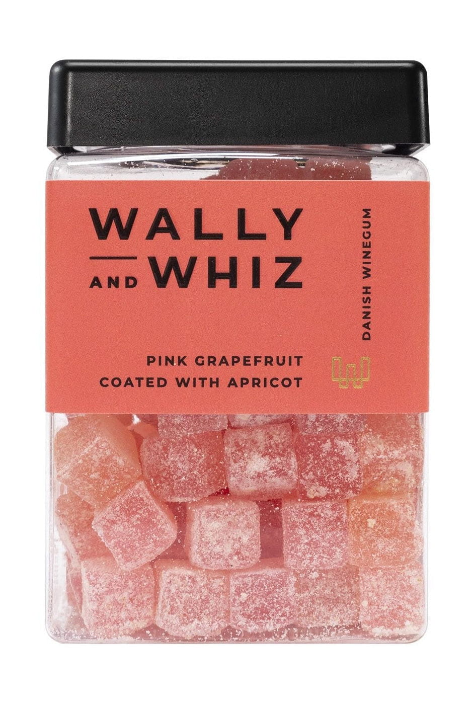 Wally And Whiz Wijngomkubus, roze grapefruit met abrikozen, 240 g